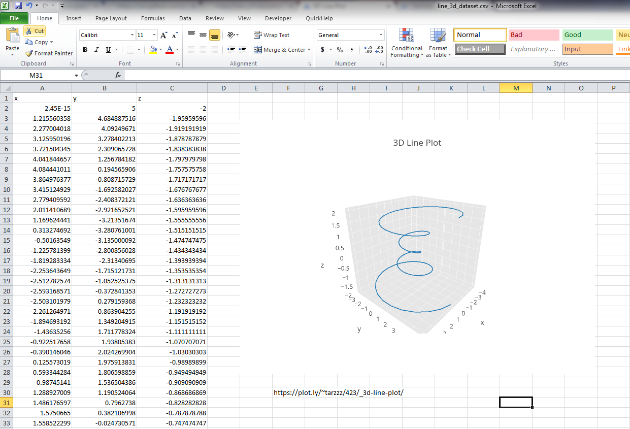 3d Line Chart In Excel