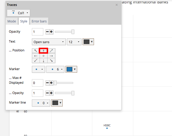 how to make excel graph axis label go down