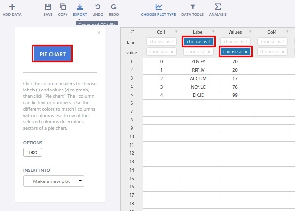 Select data shape