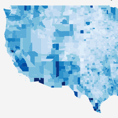 USA County Choropleth Maps
